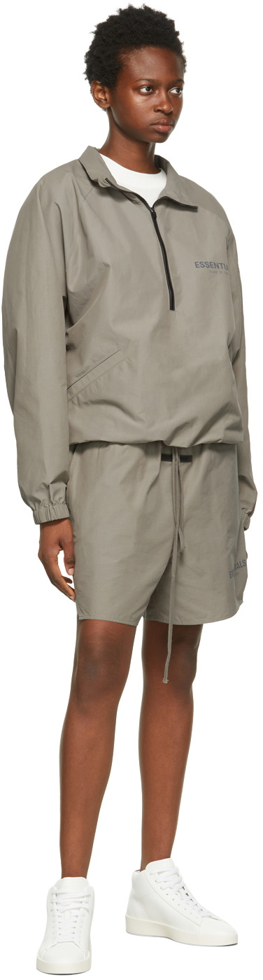 Essentials Taupe Volley Shorts Essentials