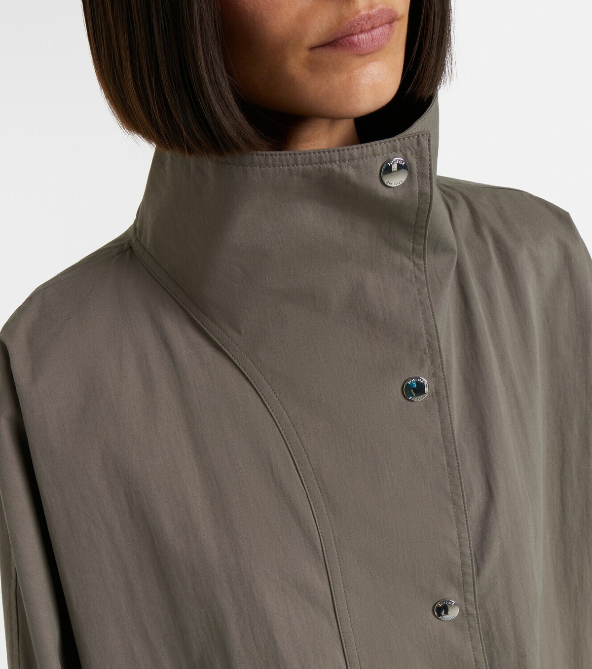 Toteme Oversized cotton-blend jacket