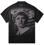 Undercover - Cindy Sherman Camp-Collar Printed Tencel Shirt - Black