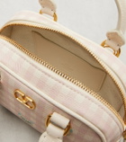 Valentino Garavani Gingham leather tote bag