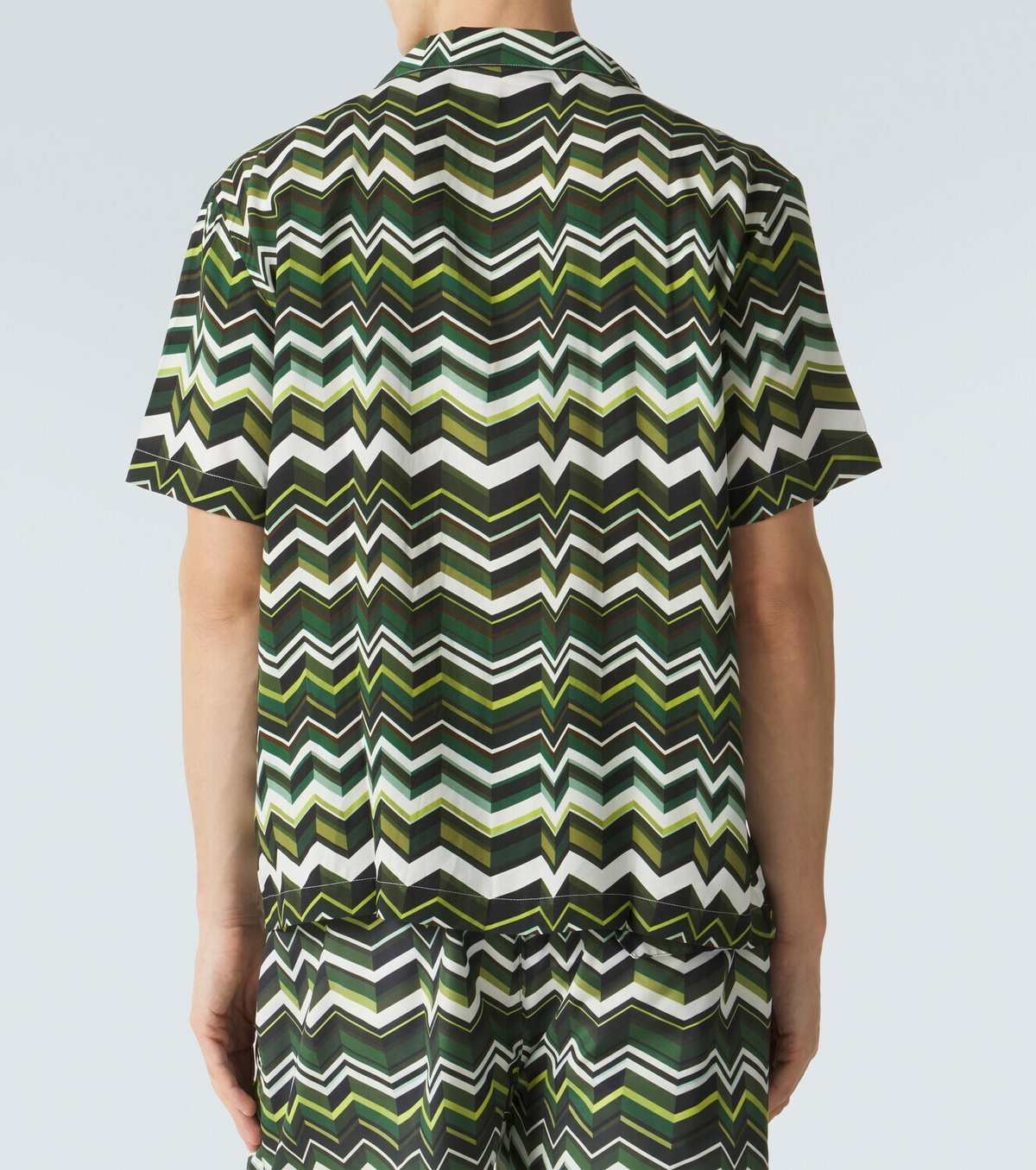 Missoni Zig Zag bowling shirt