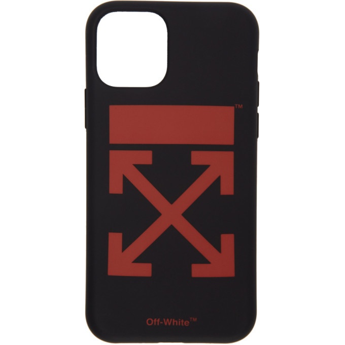 Photo: Off-White Black and Red Arrow iPhone 11 Case