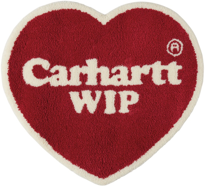 Photo: Carhartt Work In Progress Red Heart Rug