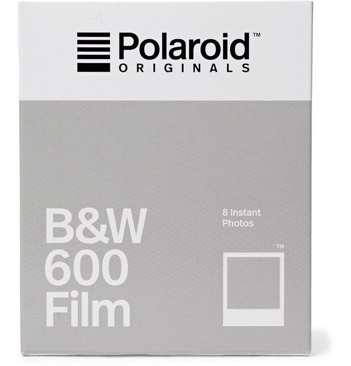 Photo: Polaroid Originals - 600 Black & White Instant Film - White