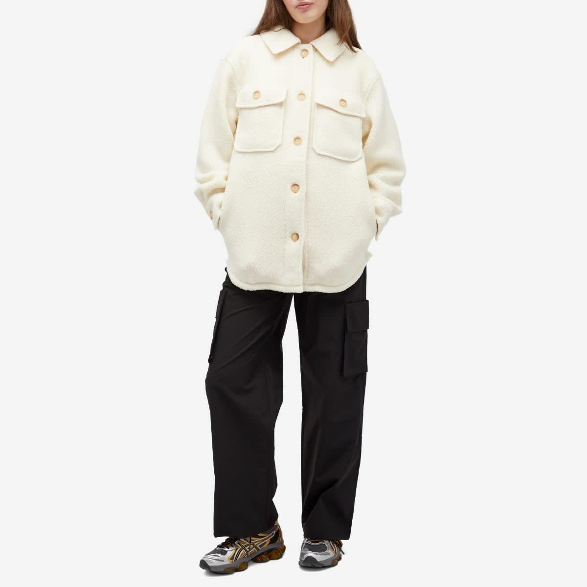 Patagonia Women's Retro Pile Shacket in Natural