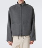 Stòffa Reversible wool fleece jacket