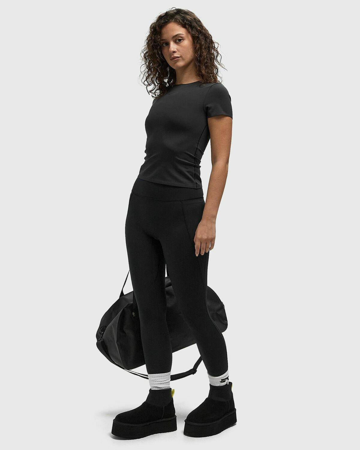 Nike DF UNVRSA HR 7/8 TGHT PKT Black Womens Leggings & Tight