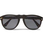 Persol - Aviator-Style Acetate Polarised Sunglasses - Black