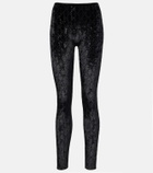 Gucci GG embellished chenille leggings