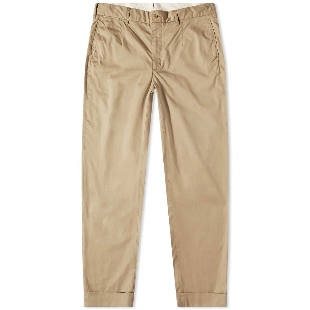 ENGINEERED GARMENTS ANDOVER HIGH COUNT TWILL PANT BEIGE サイズXS Engineered Garments Men's Andover Pant in Khaki High Count Twill
