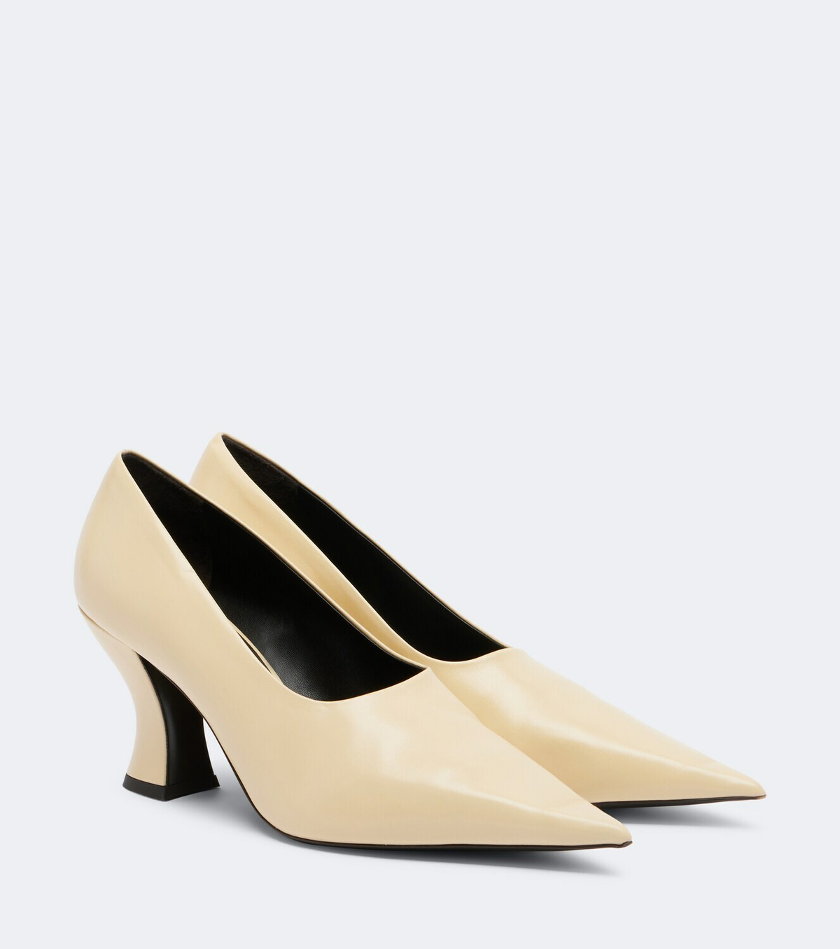 Khaite Colleen leather pumps