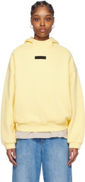 Fear of God ESSENTIALS Yellow Pullover Hoodie