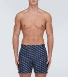 Orlebar Brown 007 Bulldog jacquard swim trunks