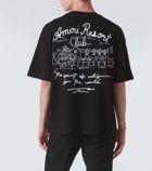 Amiri Printed cotton-blend jersey T-shirt