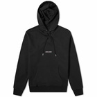 Saint Laurent Men's Archive Logo Hoody in Black