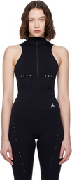 ROA Black Compression Sport Top