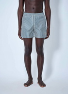 Moncler Striped Swim Shorts