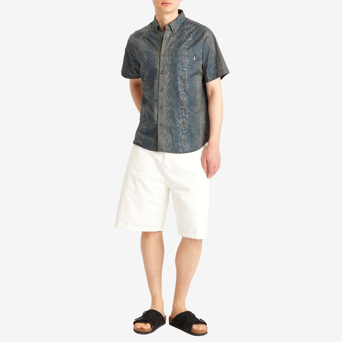 thisisneverthat Men's Python Shortsleeve Shirt in Dark Navy
