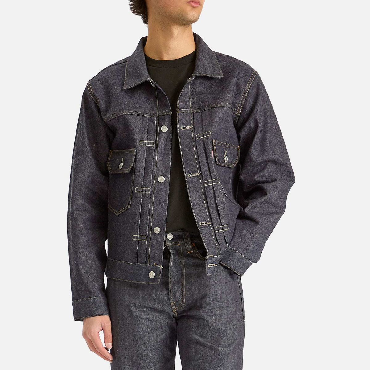 Levi's Men's LVC 1953 Type II Kaihara Denim Jacket in Lvc 1953 Organic