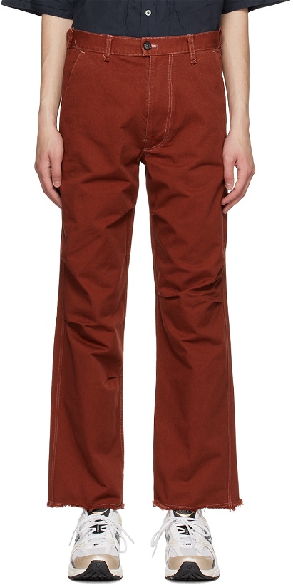 Photo: Camiel Fortgens Red Worker Trousers
