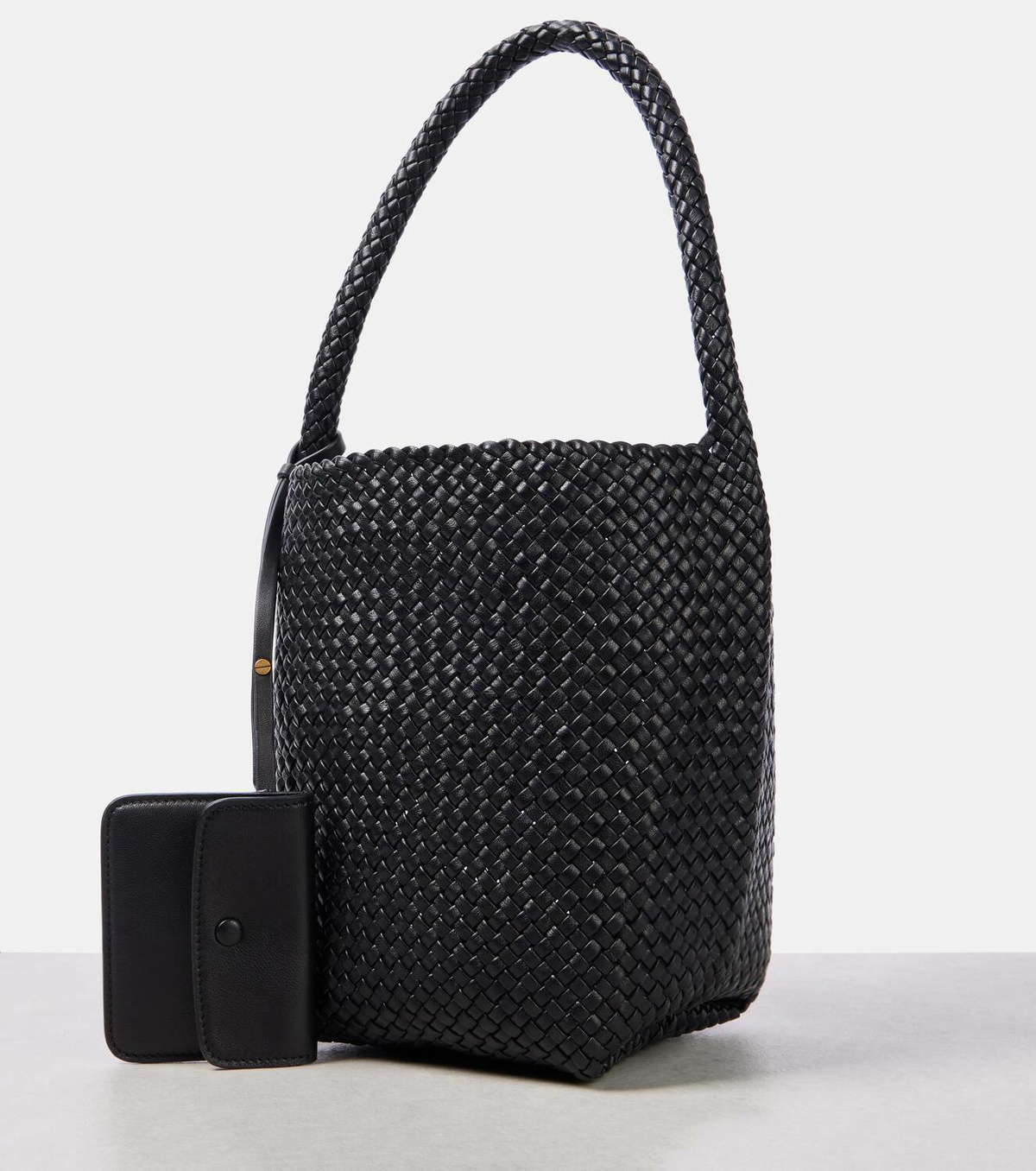 The Row N/S Park Small woven leather tote bag The Row