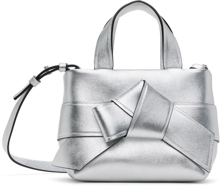 Photo: Acne Studios Silver Musubi Micro Bag