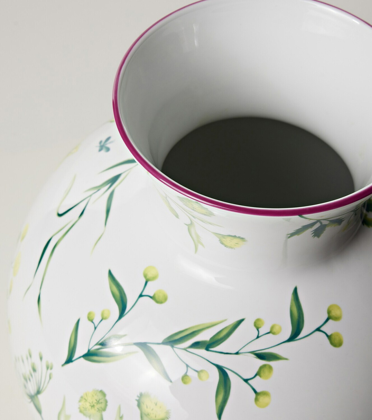 Ginori 1735 Florenza floral porcelain vase