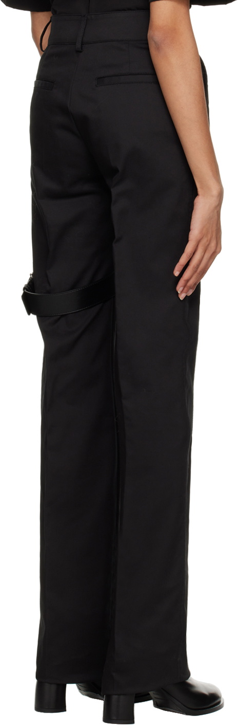 1017 ALYX 9SM Black Bondage Harness Trousers