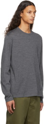 Junya Watanabe Grey Wool Elbow Patch T-Shirt