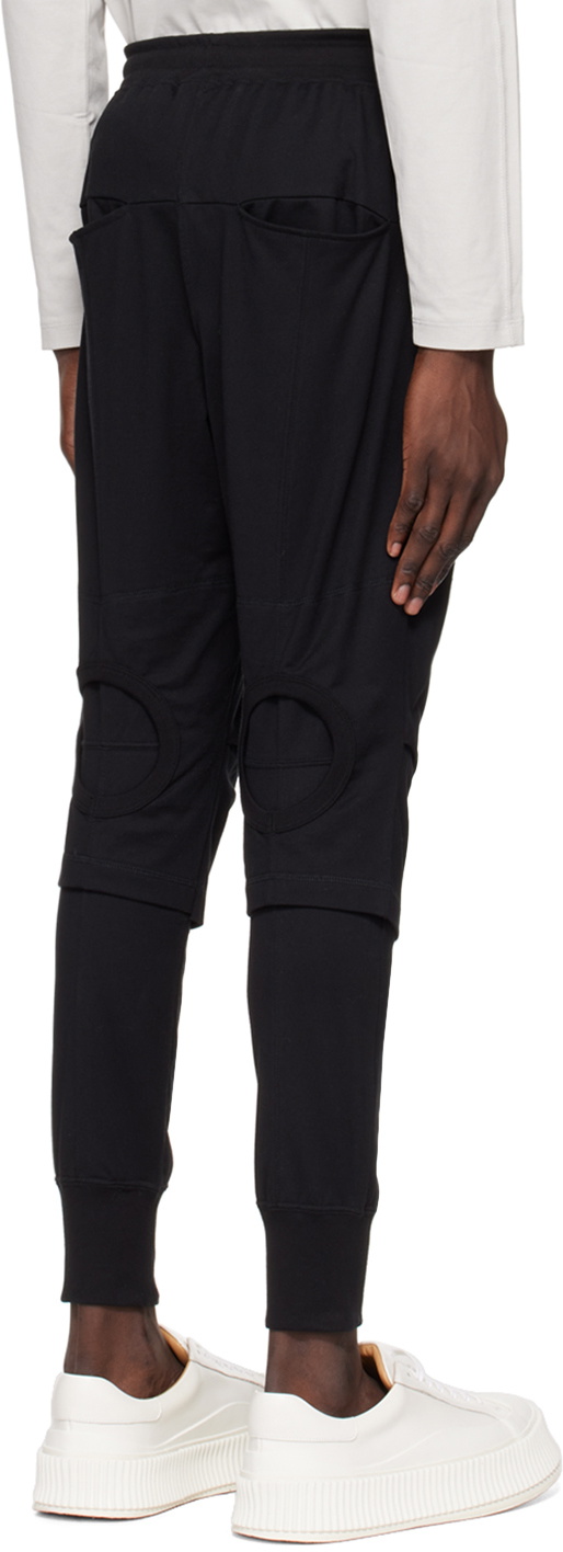 The Viridi-anne Black Layered Trousers