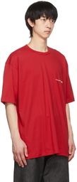 Comme des Garçons Shirt Red Logo T-Shirt