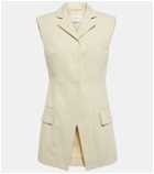 Sportmax - Kentia sleeveless cotton blazer