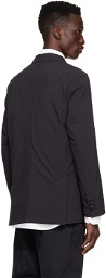Uniform Experiment Black Polyester Blazer