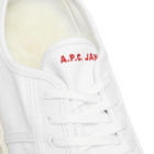 A.P.C. x Jane Birkin Sneakers in White