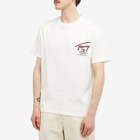Tommy Jeans Men's 3D Signature T-Shirt in Ancient White