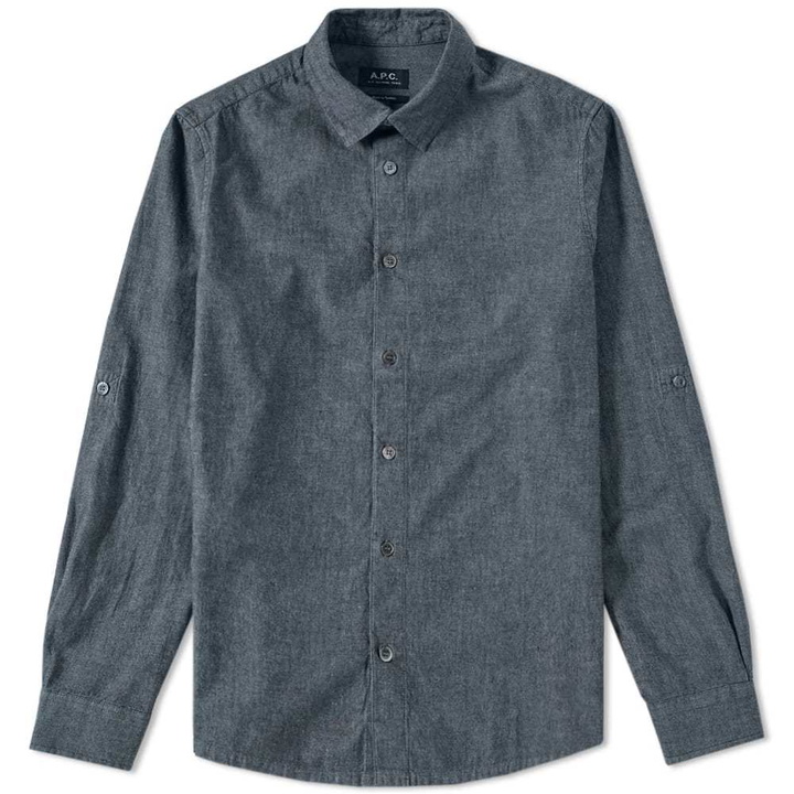 Photo: A.P.C. Reno shirt Blue