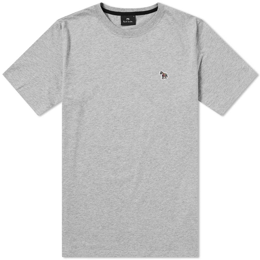 Paul Smith Zebra Logo Tee Grey Paul Shark