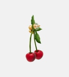 Jennifer Behr Maraschino embellished drop earrings