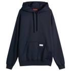 Gucci Men's Tech Nylon Fleece Hoodie in Blue Navy