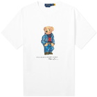 Polo Ralph Lauren Men's Denim Bear T-Shirt in White