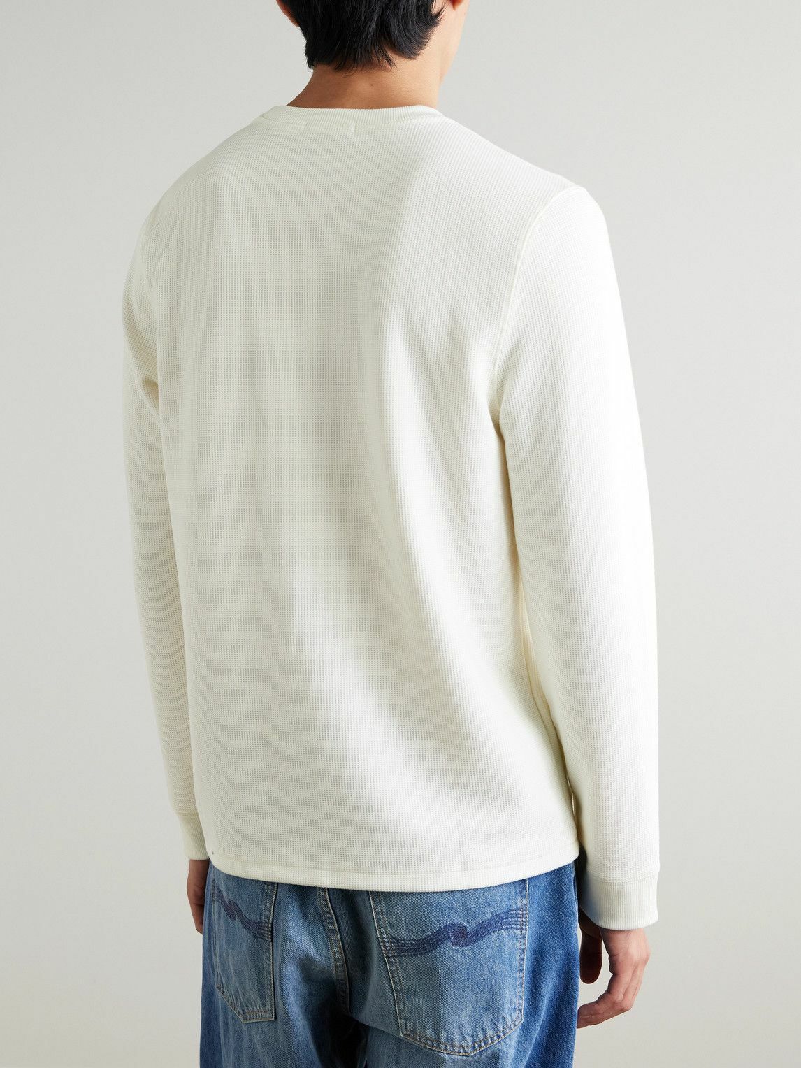 Onia - Waffle-Knit Sweatshirt - Neutrals