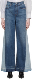 Stella McCartney Blue Double Vintage Jeans