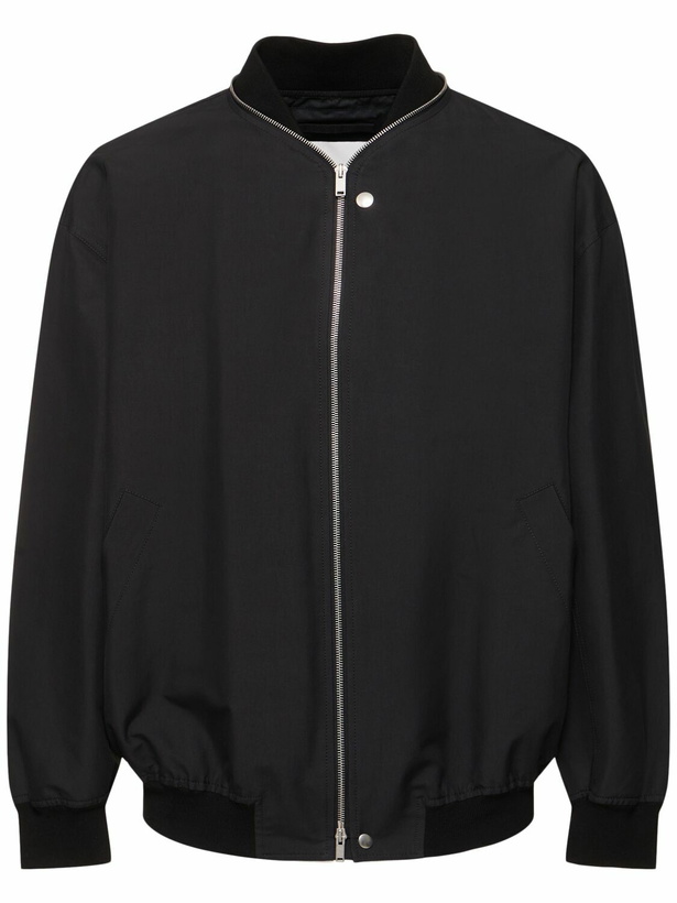 Photo: JIL SANDER Zipped Bomber Jacket