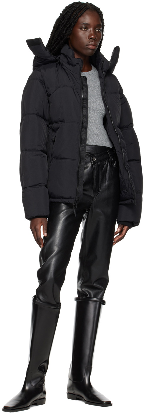 The Very Warm Black Hooded Puffer Jacket