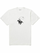 Carhartt WIP - Lasso Printed Cotton-Jersey T-Shirt - White