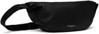 WOOYOUNGMI Black Leather Moon Bag