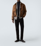 Ralph Lauren Purple Label Mid-rise slim jeans