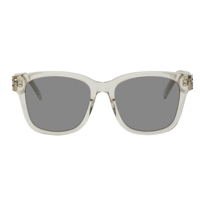 Photo: Saint Laurent Transparent SL M68 Sunglasses