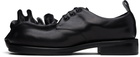 Comme des Garçons Homme Plus Black KIDS LOVE GAITE Edition Frilled Derbys