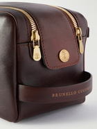 Brunello Cucinelli - Leather Wash Bag